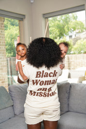 BWAOM Cream Mama Tee